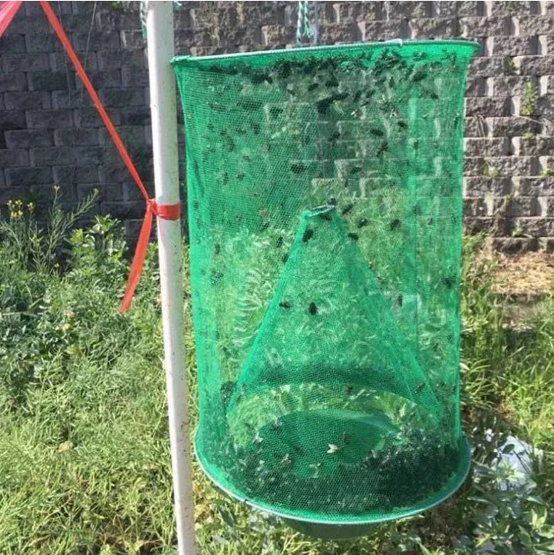 Fly Trap Cage and Fly Catcher Device