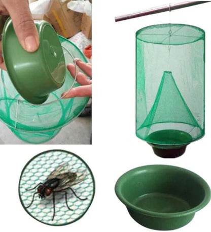 Fly Trap Cage and Fly Catcher Device